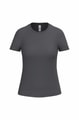 Dames T-shirt iDeal Basic Brand 190 dark Grey